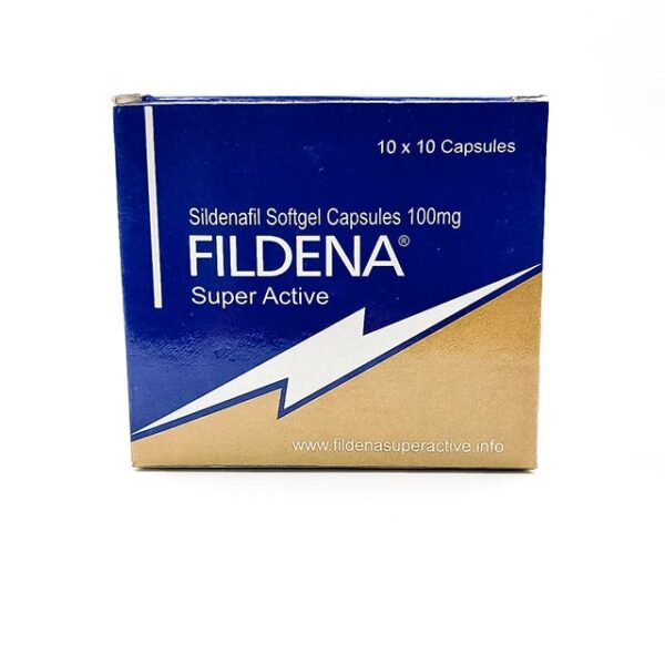 Фilдena Suпer Aктive 100 мг