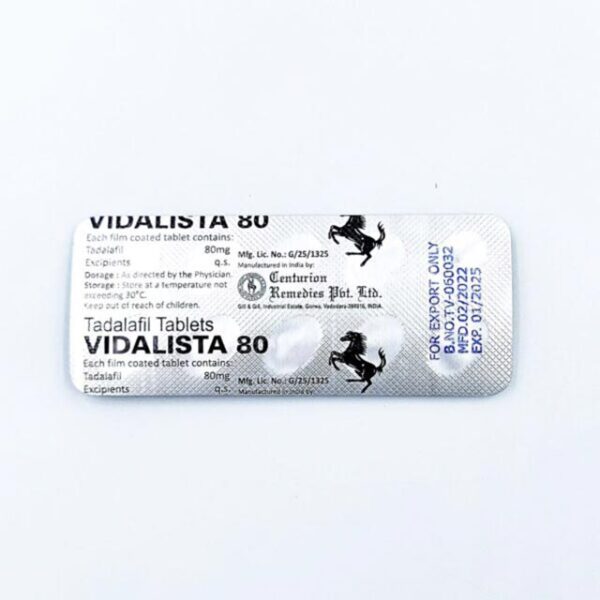 Препарат Viдa-liсta 80 мг для усиления потенции мужчин — изображение 3