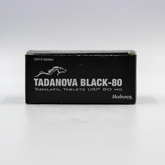 Taдa-нova Black 80 мг для мужской силы