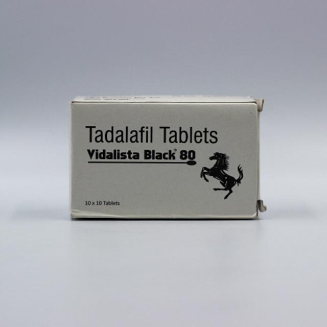 Препарат Viдa-liсta Black 80 мг для мужской потенции